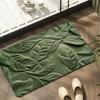 3D Leaf Bath Floor Mat Anti Slip and Stain Resistant Floor Mat Kitchen Anti Fouling Floor Mat