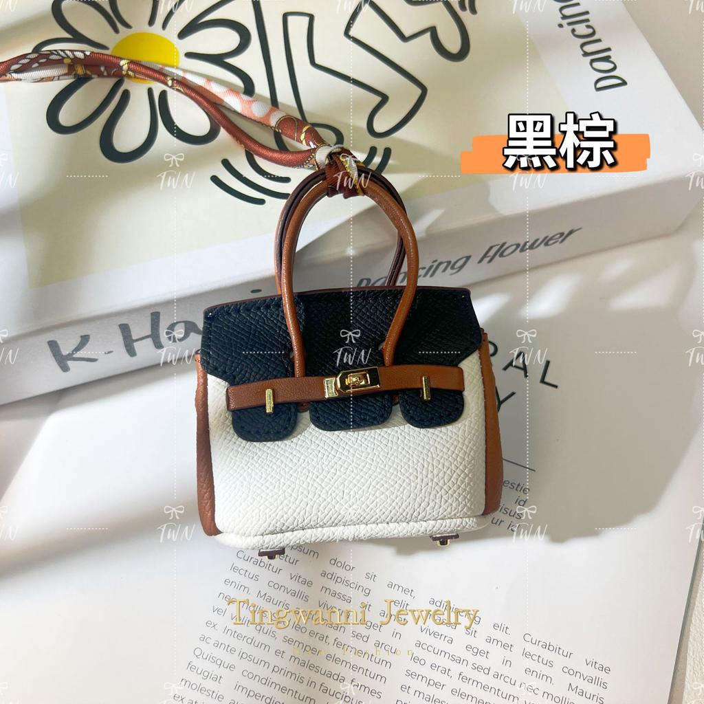 New Fashionable Mini Bag Pendant Cute Earphone Bag Mouth Red Envelope Car Keychain Bag Pendant Change Bag Female