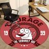 1pc Courage the Cowardly Dog Office Round Area Rug, Under Office Chairs Bedroom Living Room Home Decor a1016071