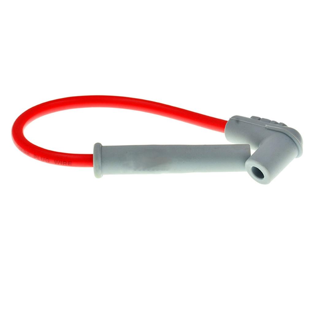 Heat Resistant Motorcycle Ignition Cable Silicone MSD Upgrades Enhances Stability Motorcycle Ignition Wire for Racing