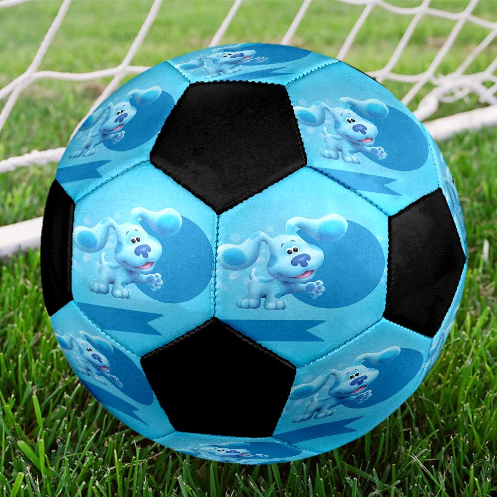 Blue's Clues Theme Size 5 Soccer Ball, Suitable for Both Indoor and Outdoor Matches, a Gift Suitable for Everyone.