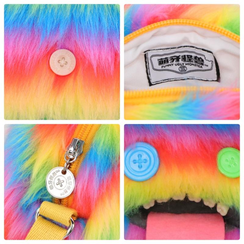 Borsa a tracolla Fuggler originale Peluche Giocattoli LORD ORECCHIE LUNGHE ALIENO INFASTIDITO OOGAH BOOGAH Peluche Bambole Borsa a spalla Regali