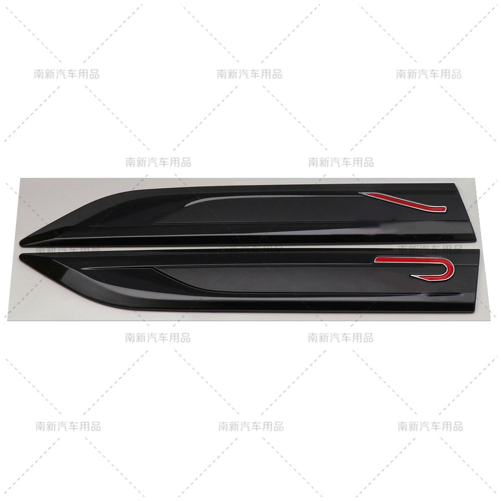 2 Pcs Car Styling Fender Side Badge New R Emblem Sticker For VW Golf 8 2019 2020 2021 2022 2023 MK8 Auto Accessories BA5