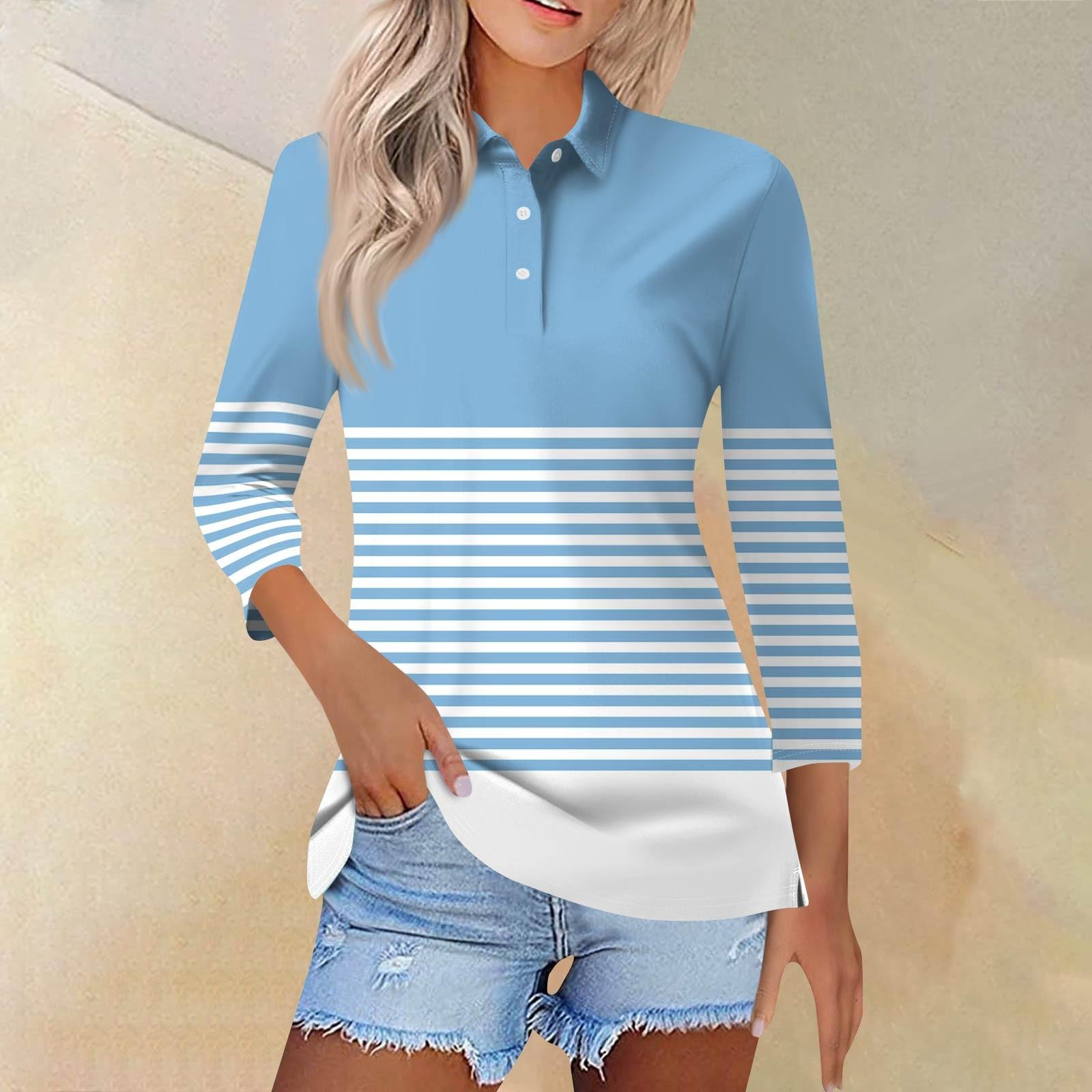 

Женская модная повседневная рубашка с короткими рукавами 3/4 с лацканами и принтом, женские топы на пуговицах XXXL