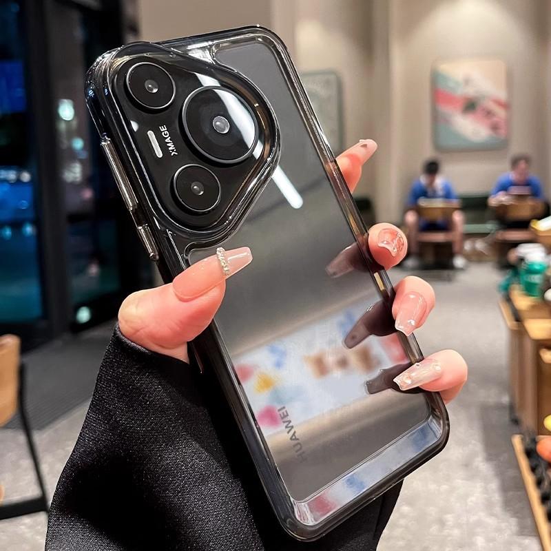 Suitable for Huawei Pura70u Phone Case, Acrylic Mate60pro Full Package Magic6 Anti-drop Empty Case
