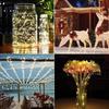 Solar-Powered LED String Fairy Lights - Waterproof Outdoor Copper Wire Christmas Decoration
