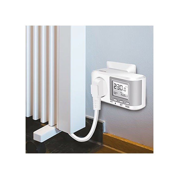 Compteur de coûts énergétiques - Logilink - EM0005 - Émissions CO2 - Écran LCD - 3600W