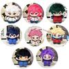 Amine Blue Locked Plush Pendant Cute 12cm Itoshi Sae Plush Isagi Yoichi Mikage Reo Nagi Seishiro Chigiri Hyoma Dolls Gift Toys