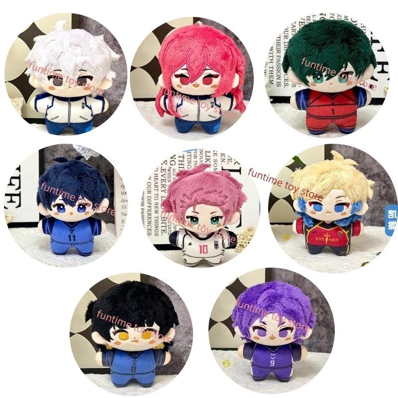 Amine Blue Locked Plush Pendant Cute 12cm Itoshi Sae Plush Isagi Yoichi Mikage Reo Nagi Seishiro Chigiri Hyoma Dolls Gift Toys