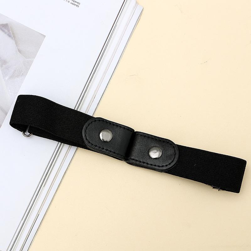Vanli Seamless Elastic Belt: Invisible, Adjustable Waistband for Men, Women, and Student Jeans