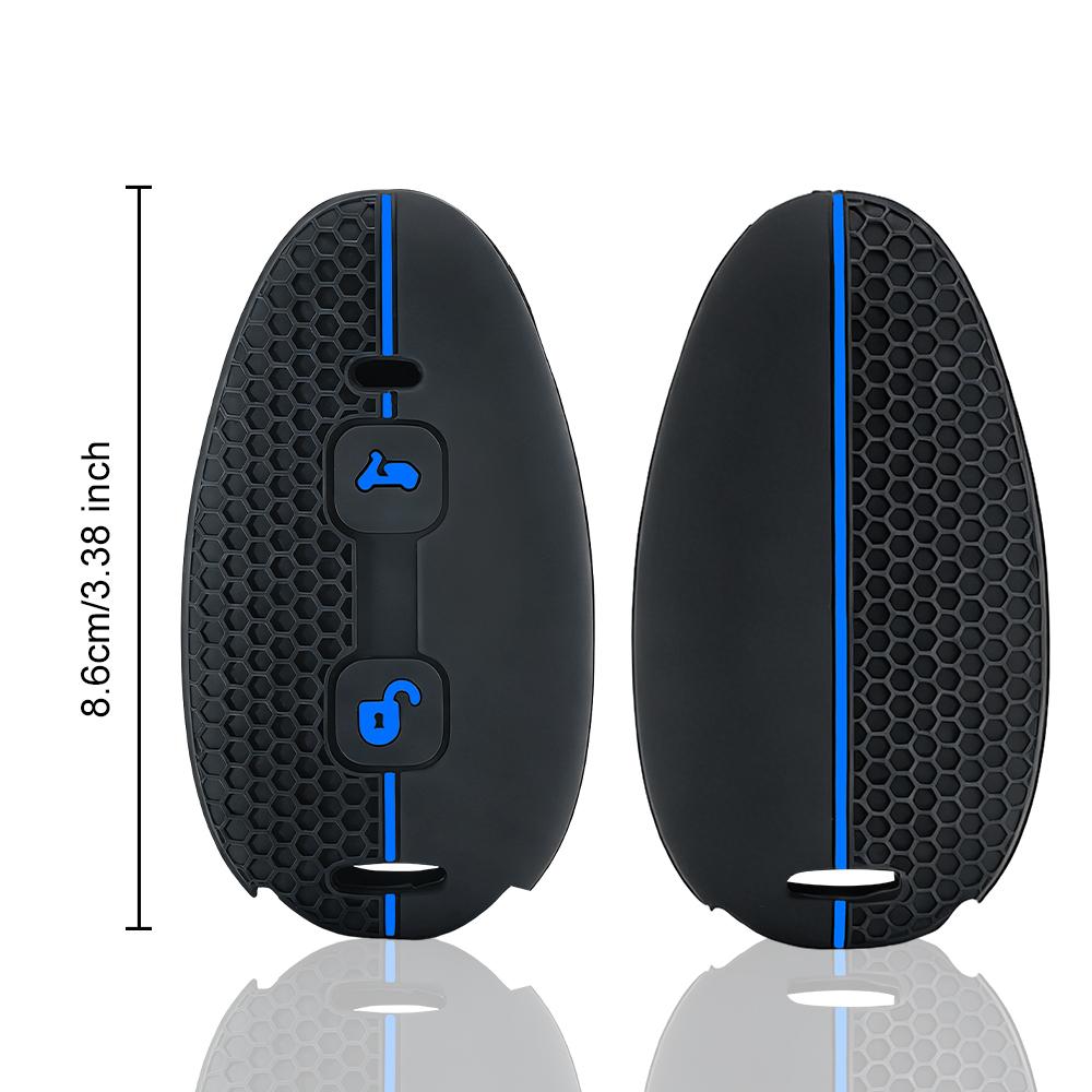 2 Button Silicone Motorcycle Key Cover Case Shell Protection Guard For Piaggio Vespa GTS300 GT S300 GTS 300 2026