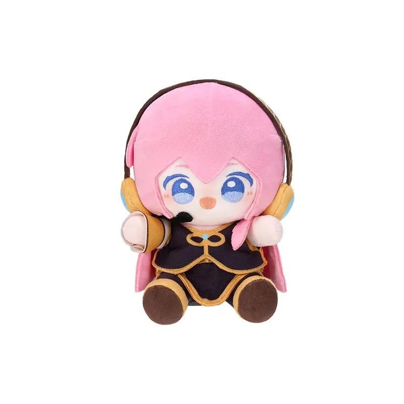 Originele Kawaii Minipop Megurine Luka Pluche Pop Cartoon Figuur Meiko Zacht Verzamelbaar Speelgoed Meisjes Verjaardagscadeaus pink