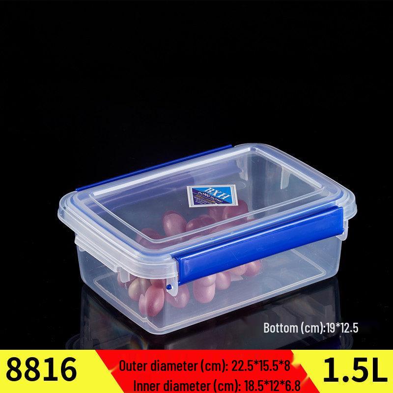 ZISIZ Rectangular Refrigerator Food Storage Container