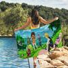 The Seven D-Deadly Sins Towel Beach Towels Yoga Gym Lightweight Portable For Swimming Shower Travel Sports Accessories Sandproof