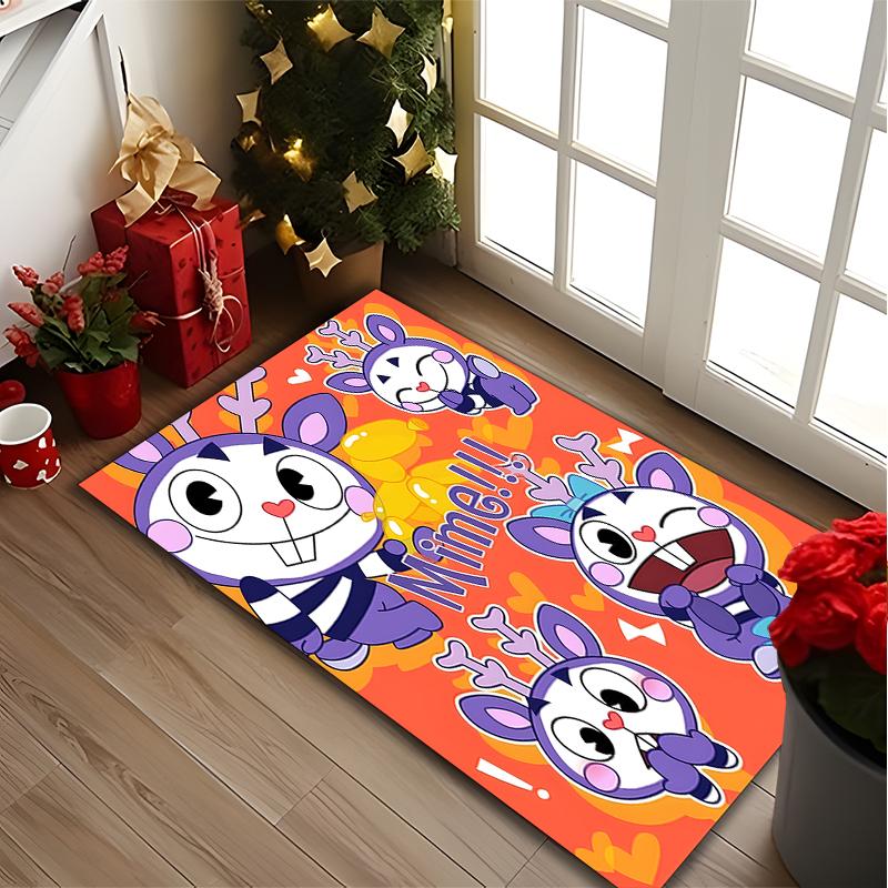 1pc Cute Baby Cartoon Carpet for Room Floor Mat, Comfortable Office Chair Printed Area Rug, Beautiful Hotel Rug