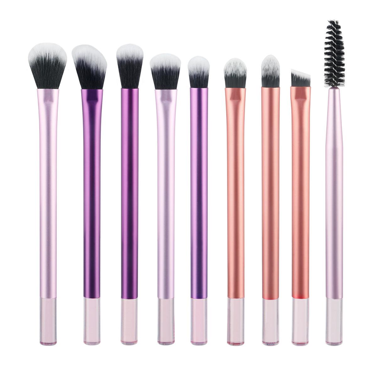 Mini RT Makeup Brush Set Blush Brush Eyeshadow Brush Soft Fiber Hair Detail Brush Concealer Brush Eyelash Brush Eyebrow Brush