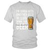 Beer Funny Drinkers TShirt Unisex Graphic Tee Cotton T Shirt Gift Oversized Unisex Tops Streetwear Unisexs Clothes