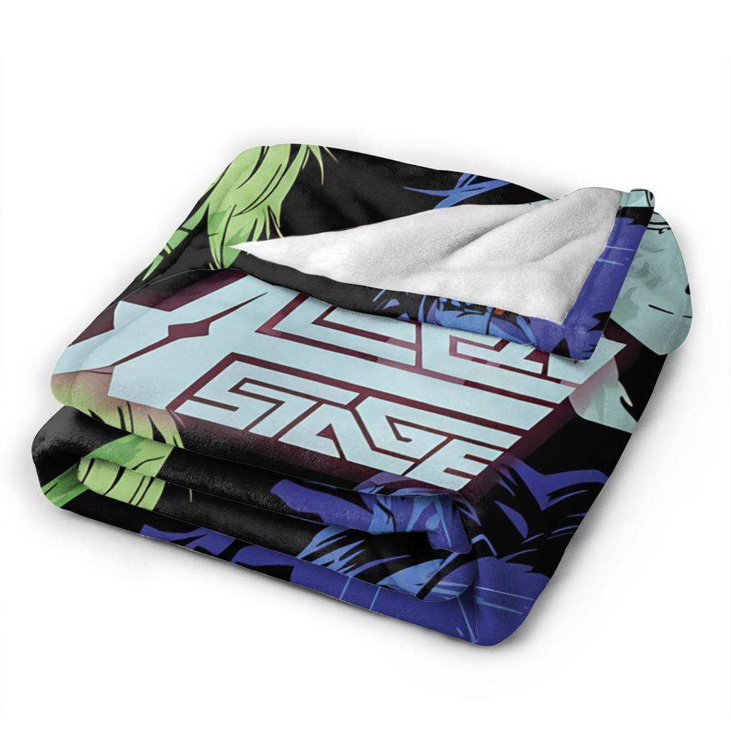 Alien Stage Sua Mizi Ivan Till Anime Blanket  Fuzzy Funny Warm Throw Blankets for Bedding Lounge  Winter,