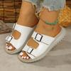Summer Women Slippers Outdoor Beach Sandals Platform House Slippers Slides Women Buckle Soft Thick Sole Sandals Zapatos De Mujer