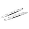 2PCS RC Rear Lower Trailing Arm Aluminum Alloy High Strength for Losi Baja Rey Hammer Rey 110 RC
