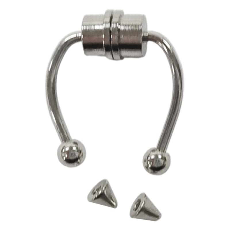 

Personalized Horseshoe Fake Nose Ring Hoop Magnetic Septum Nose Rings Non Piercing Nose Studs Stainless Steel Nose Ring