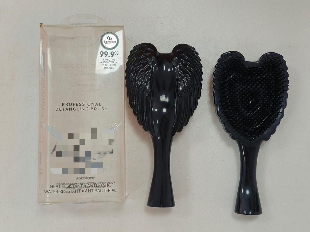 Pettine Styling Capelli Queen's con Cuscinetto d'Aria: Pettine Multifunzionale a Forma di Ala per la Cura dei Capelli da Viaggio per Donne.