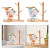 Cat Figurine, Jewelry And Earrings Tray, Desk Storage Tray, Creative , Table Decoration for Porch Table,