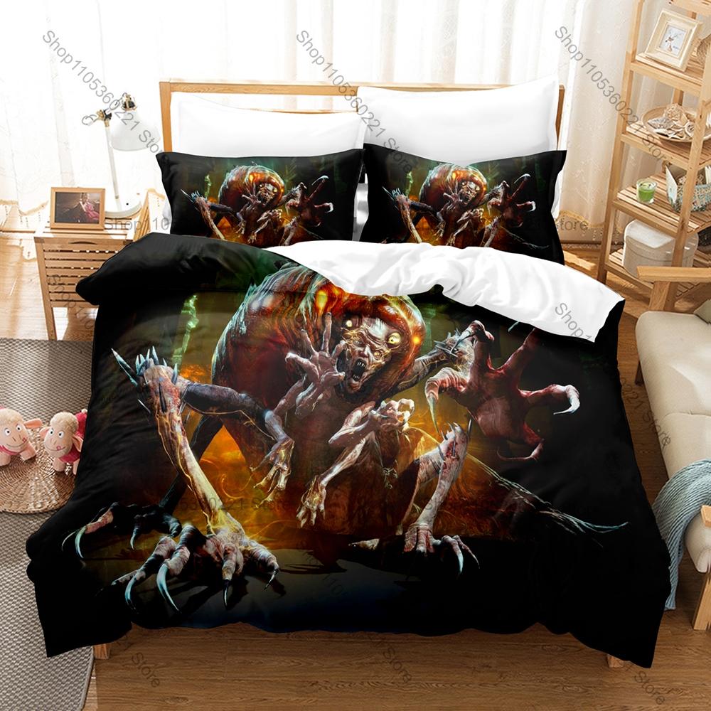 DmC Devil May Cry 3PCS Bedding Set Duvet Cover And Two Pillowcases Microfiber 3D Digital Print Game Bed Linens Home Decoration