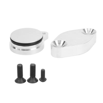 EGR Exhaust Intake Block Off Plate Aluminium Alloy Replacement for Silverado 4.8L 5.3L 6.0L