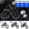 CHANGCHENG Dirt Bike Foot Pegs Motorcycle Footpegs Foot Pedals Rests CNC for Sur Ron Light Bee S/X Segway X260 X160 Talaria Sting MX3 MX4 Talaria XXX