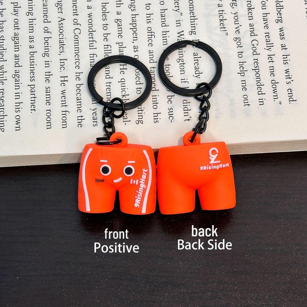 Miu Series Mini Barbell & Dumbbell Plate Keychain Bag Charm