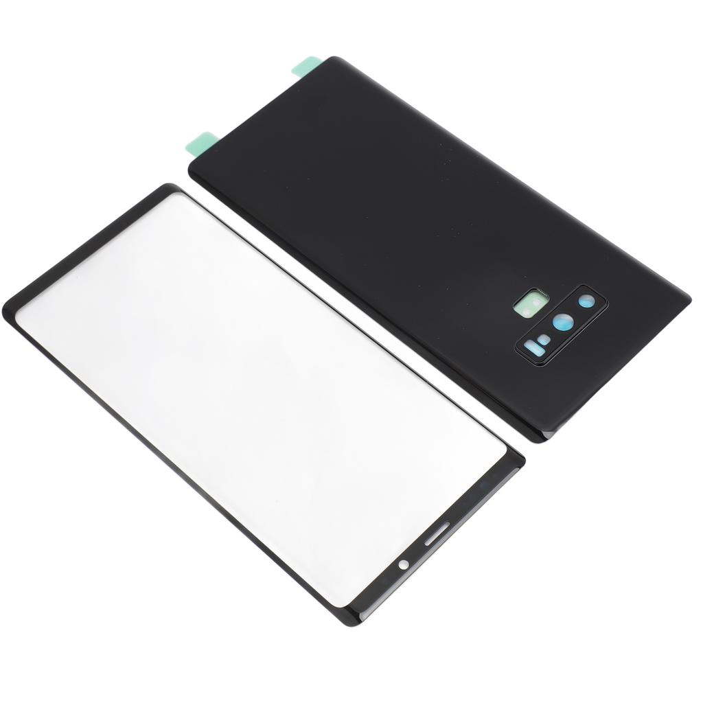 Back Glass Cover Front Glass Outer Screen Replacement with Pre Installed Camera Lens Phone Repair