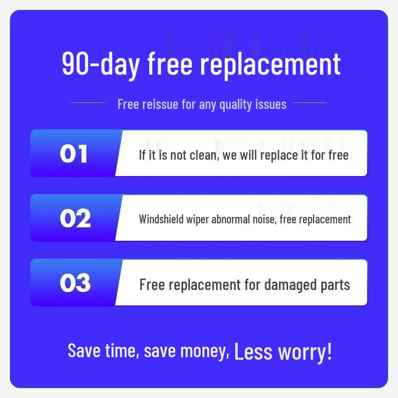 Frameless Wiper Blades for Wuling Zhi Guang 6388/6390/6400S6376 Small Truck