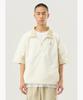 Lecoq Unisex Lightweight Woven Loose Fit Short Sleeve Anorak Jacket - Cream (Qq223Ljk42) (A Type)