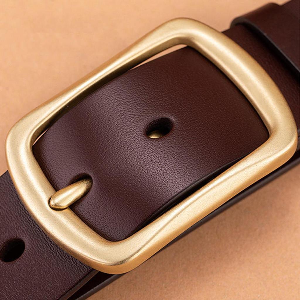 Men's Pin Buckle Belt by Paul, Authentic Polo Design [Free Punch]