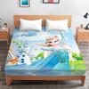 Elsa Princess Children's Bed Cover for Student Dorm Mattress