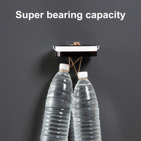 Seifenschale zur Wandmontage, Belüftung, Kunststoff, Wasserabfluss, schnell trocknend, Seifenschwammschale für Badezimmer