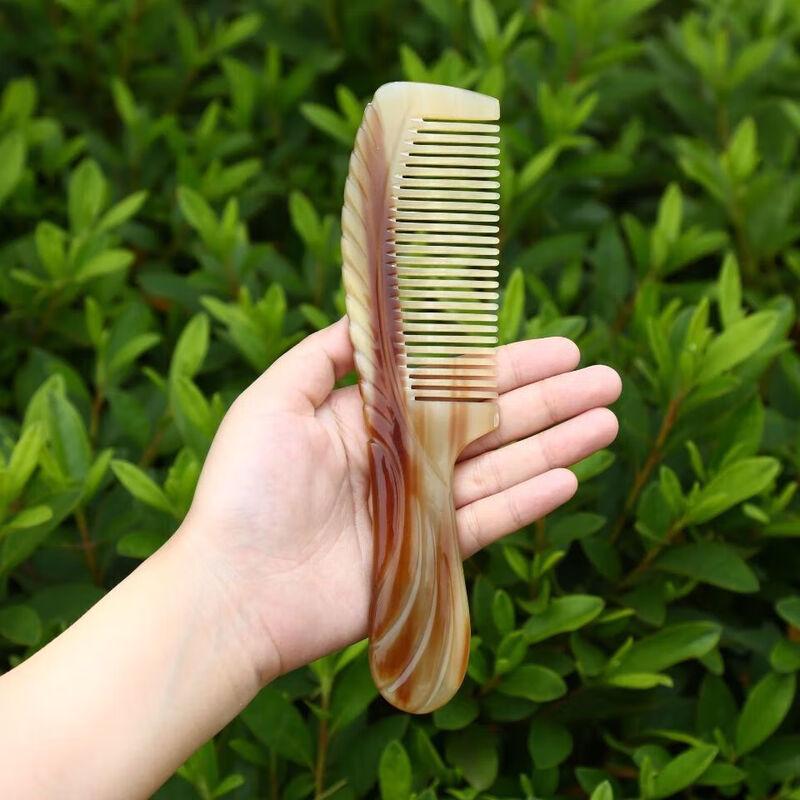 Meiliya White Buffalo Horn Comb