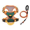 [Upgraded Harness + 1.5m Strong Traction Rope] Special Chest Harness for Dogs, Anti-violent Pulling Harness, Essential for Pets To Travel Safely,