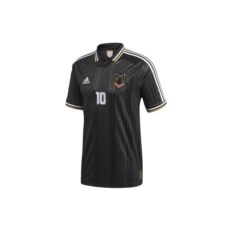 Adidas Training Soccer Short Sleeve T-Shirt 20 Season Germany Men Tops Black FK3557
