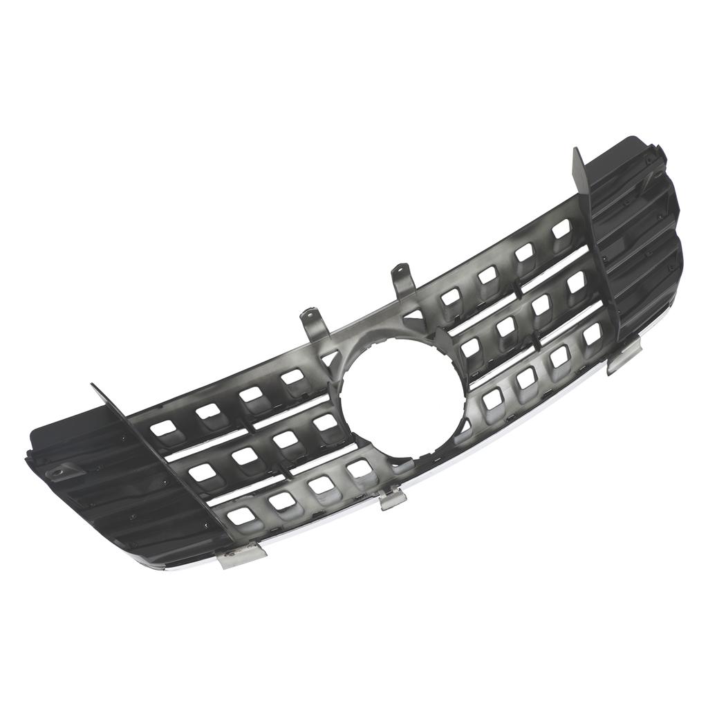 Front Grille Grill Fit Mercedes ML-Class W164 2005-2008 Chrome/Black