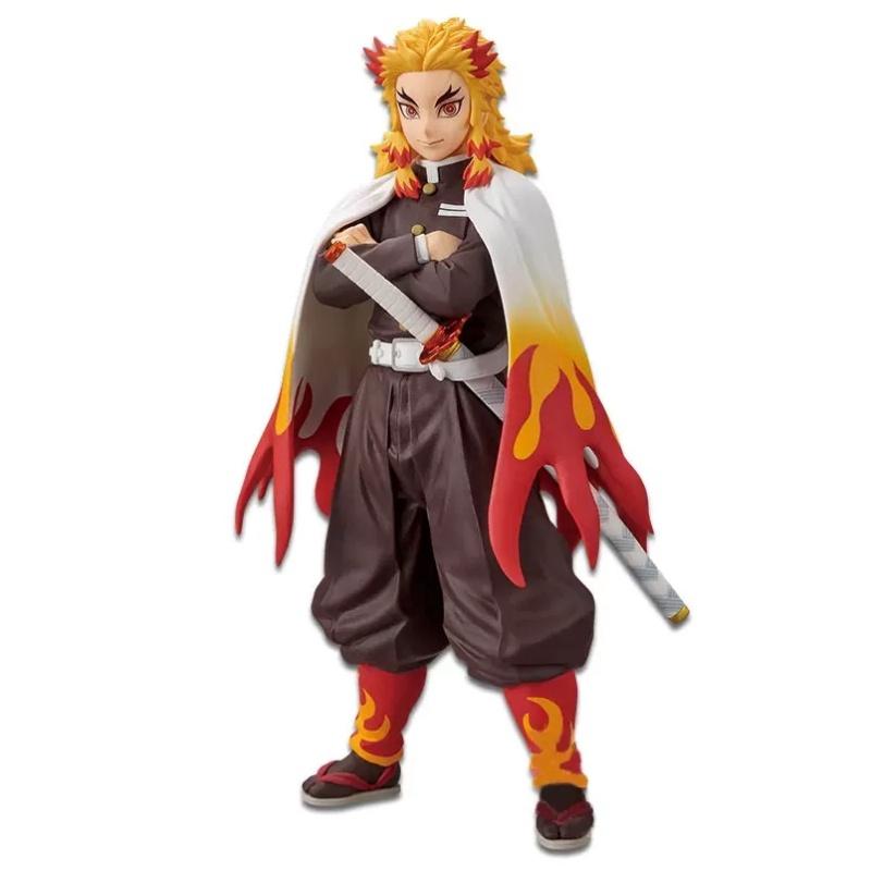 Komplettes Set von Demon Slayer Anime-Figuren Tanjiro Zenitsu Inosuke Nezuko 16cm Höhe