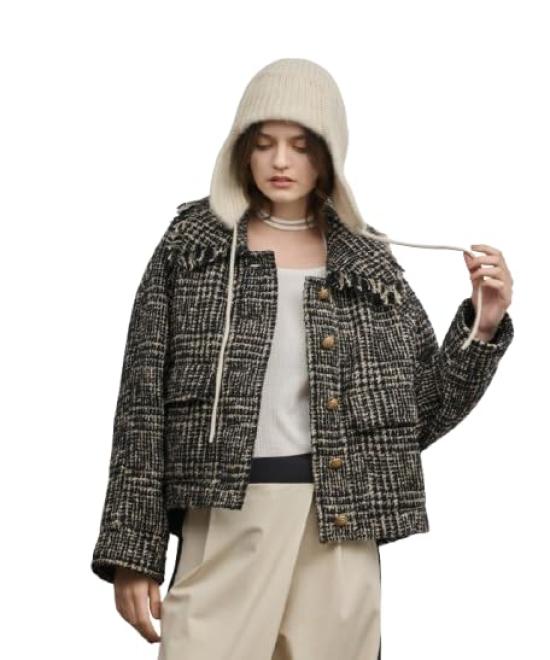 Padded Tweed Jacket