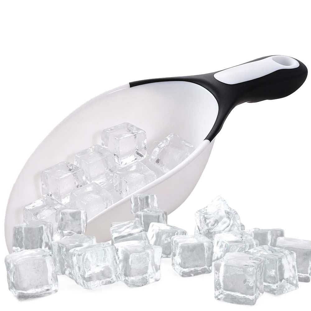 Practical Plastic Ice Cube Shovel Wear-Resistant Effortless Flour Rice Scoop Convenient Reusable Tea shovel Crushed Ice