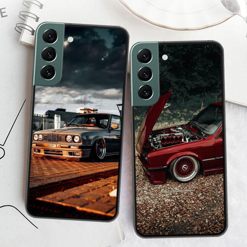 Car for B- Bmwes-S E30 Phone Case For Samsung A15 A25 A35 A55 Galaxy A70S A50S A30S A30 A40 A71 A51 A41 A31 A21 A11 A01 A20S A10