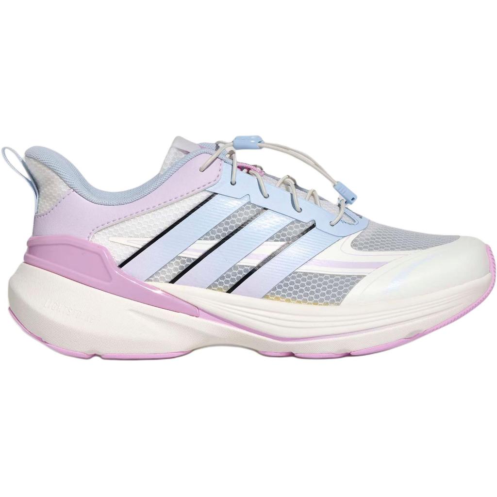 Adidas Light Dart Lt Comfortable Fit Low Top Running Shoes Kids sneakers White Blue Purple KI5078
