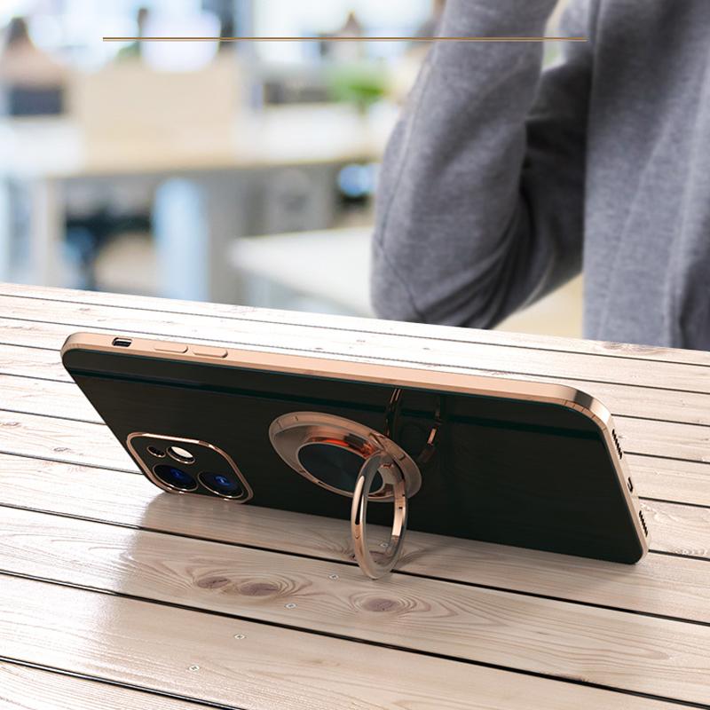Uchwyt na palec Pokrowiec na telefon z powłoką dla POCO X6 M6 Pro Etui z podstawką Funda dla POCO M5S C65 F3 F4 X3 GT M3 X5 F5 Pro 5G