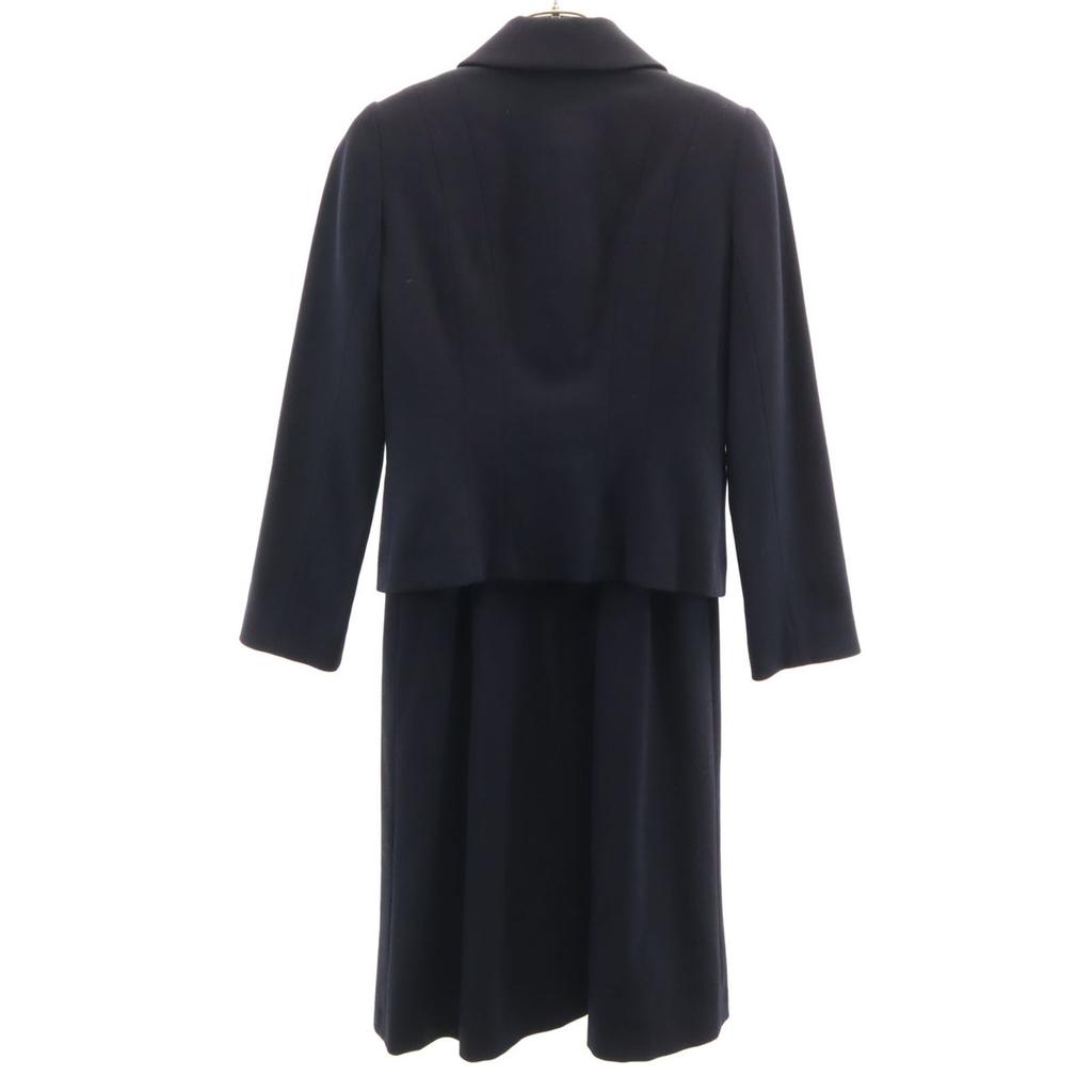 TO BE CHIC Made In Japan Short Sleeve One Piece 38 Navy Set Ensemble Women Used