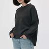 Women Sweaters Knit Basic Pullover Long Sleeve Round Neck Solid Spring Streetwear Knitwear Loose Elegant Jumper Female Tops