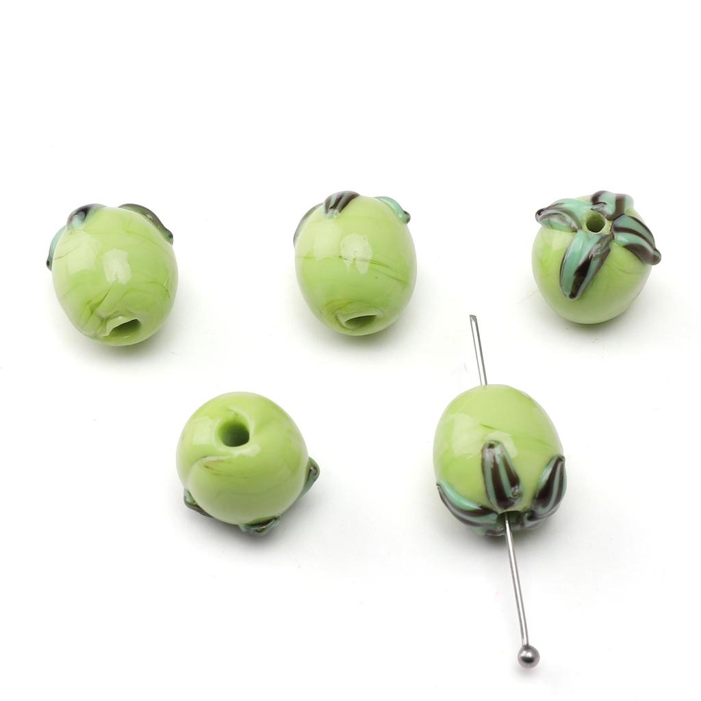 Glass Beads Fruit Charm For DIY Necklace Bracelet Earrings Jewelry Making Craft Accessories